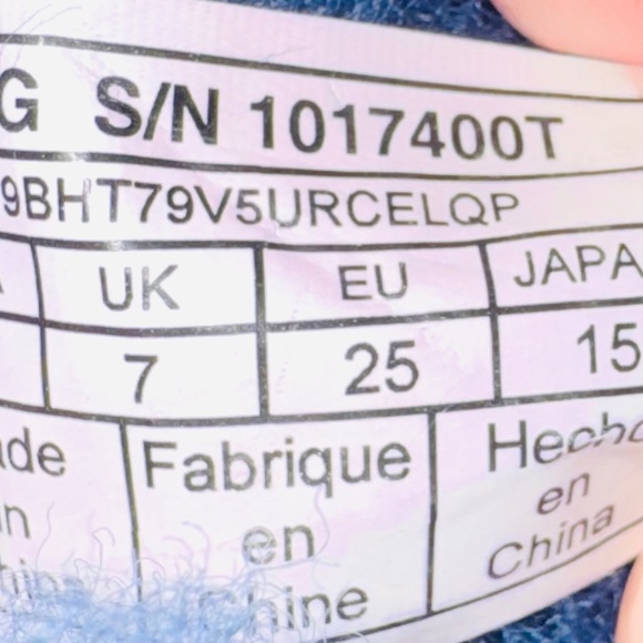 TODDLER UGGS MINI BAILEY BUTTON - navy blue - toddler size 8 - Picture 5 of 5